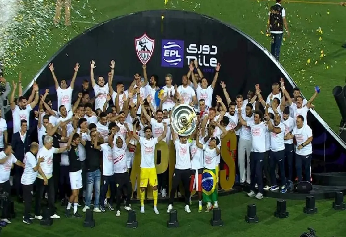 رغم الأزمات المالية وإيقاف القيد: الزمالك ينتزع الدوري والأهلي ينهي موسمه الكارثي ثالثًا رغم الأزمات المالية وإيقاف القيد: الزمالك ينتزع الدوري والأهلي ينهي موسمه الكارثي ثالثًا