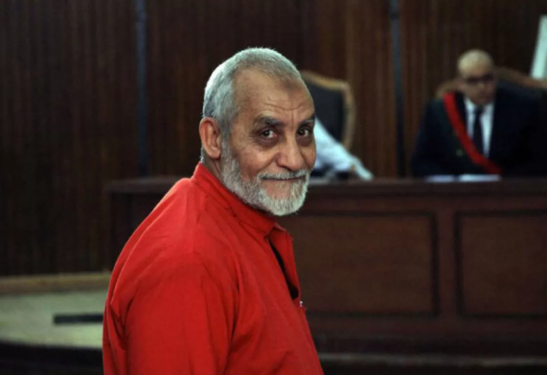 بعد إحالة أوراق محمد بديع و(79) من قيادات وعناصر الإخوان إلى المفتي... كيف سترد الجماعة؟ بعد إحالة أوراق محمد بديع و(79) من قيادات وعناصر الإخوان إلى المفتي... كيف سترد الجماعة؟