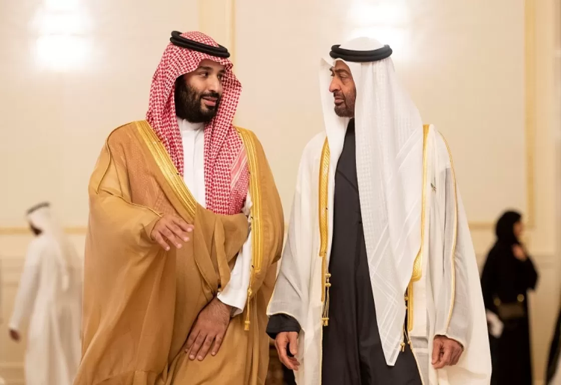 أول لقاء لولي العهد السعودي بعد توليه منصبه الجديد.. وبن زايد وبن راشد يهنئانه أول لقاء لولي العهد السعودي بعد توليه منصبه الجديد.. وبن زايد وبن راشد يهنئانه