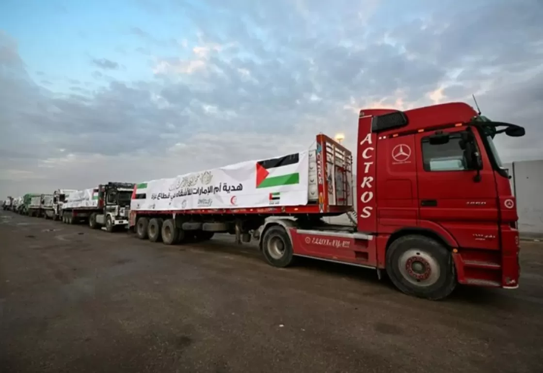 الإمارات تواصل جهود الإغاثة في غزة وتدعم موقف مصر الرافض للتهجير