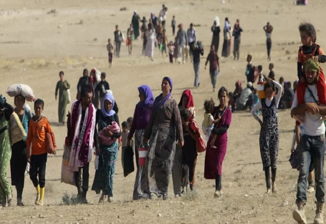 الإيزيديون يحرقون مسجداً في سنجار... ما القصة؟ الإيزيديون يحرقون مسجداً في سنجار... ما القصة؟