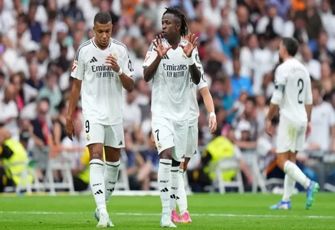 الخلافات بين مبابي وفينيسيوس وراء تدهور نتائج ريال مدريد الخلافات بين مبابي وفينيسيوس وراء تدهور نتائج ريال مدريد