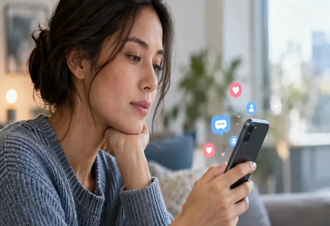 هل تجعلنا مواقع التواصل أقل سعادة؟.. دراسة تجيب هل تجعلنا مواقع التواصل أقل سعادة؟.. دراسة تجيب