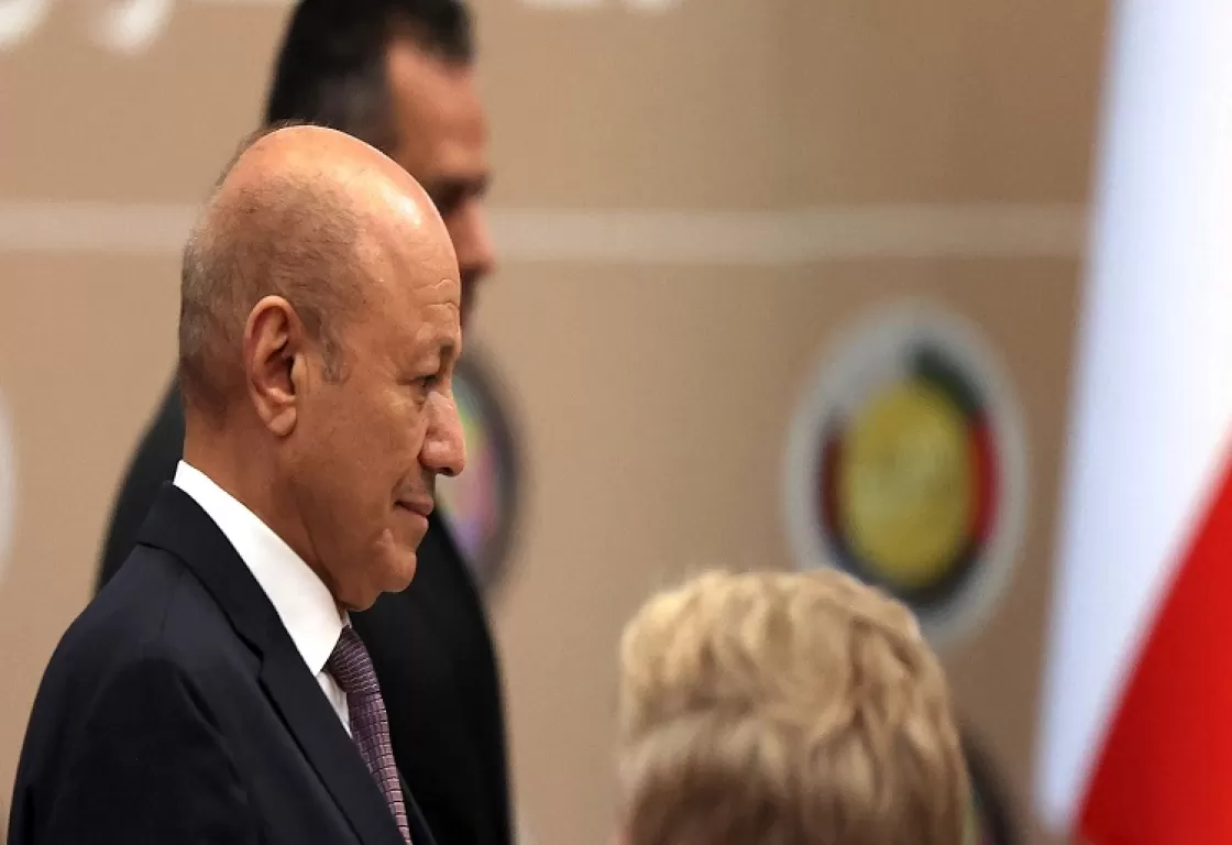 العليمي يوجه رساله للمجتمع الدولي لوقف انتهاكات الحوثيين العليمي يوجه رساله للمجتمع الدولي لوقف انتهاكات الحوثيين