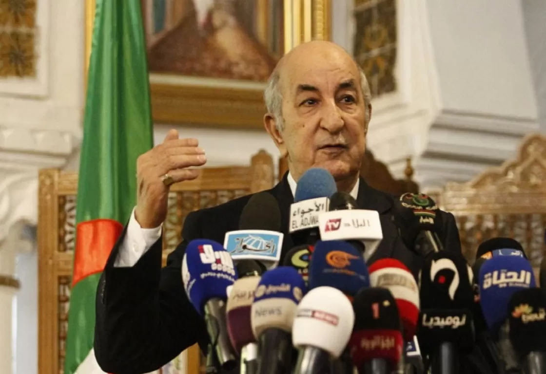 حزب إخواني يعلن دعمه لـ (تبون) لرئاسية جديدة في الجزائر