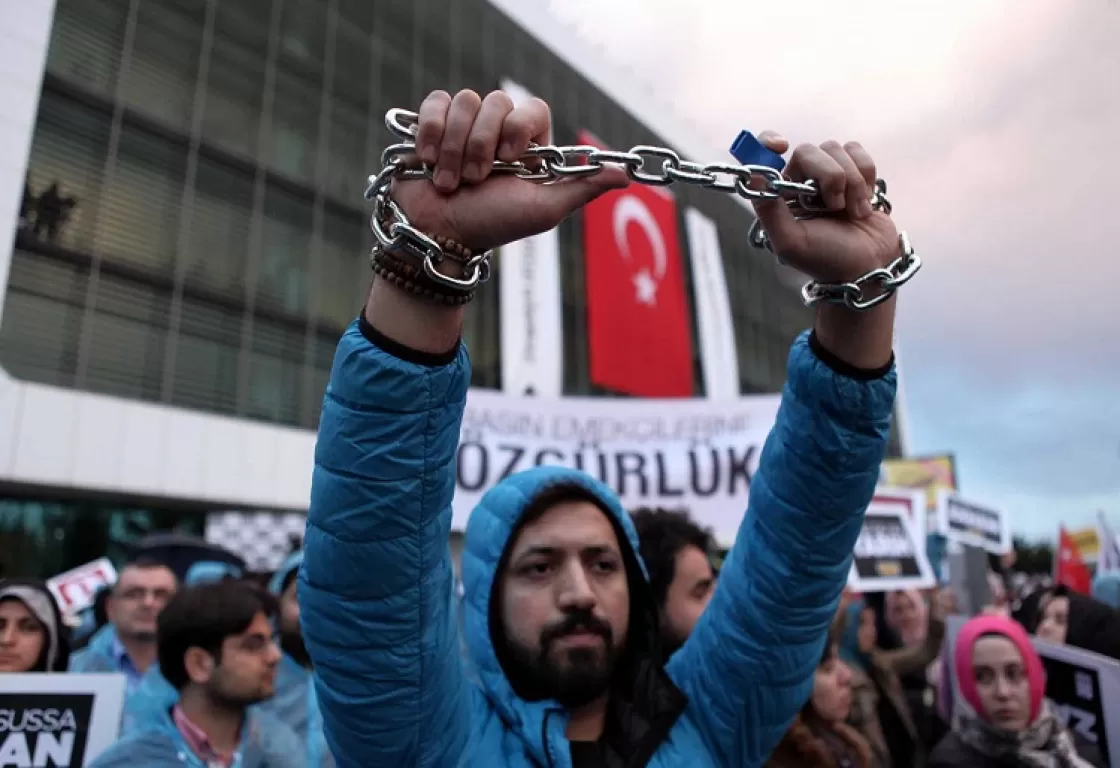 تركيا تشهد أخطر انتهاكات لحرية الصحافة في أوروبا... ما التفاصيل؟ تركيا تشهد أخطر انتهاكات لحرية الصحافة في أوروبا... ما التفاصيل؟
