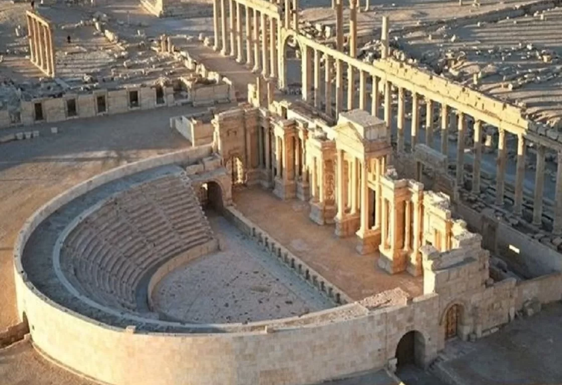 سوريا... العثور على مقبرة جماعية قرب مسرح مدينة تدمر الأثرية سوريا... العثور على مقبرة جماعية قرب مسرح مدينة تدمر الأثرية