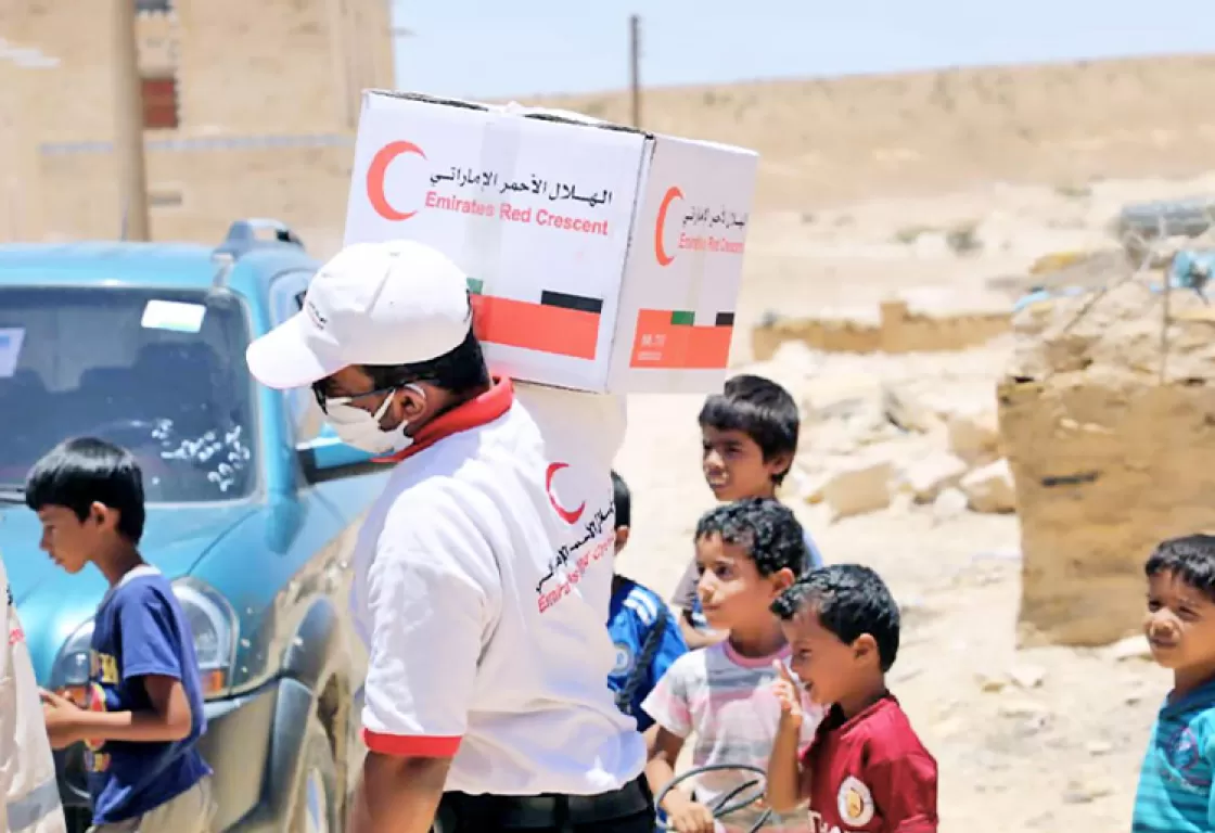 دعم إماراتي جديد لأهالي عتق اليمنية دعم إماراتي جديد لأهالي عتق اليمنية