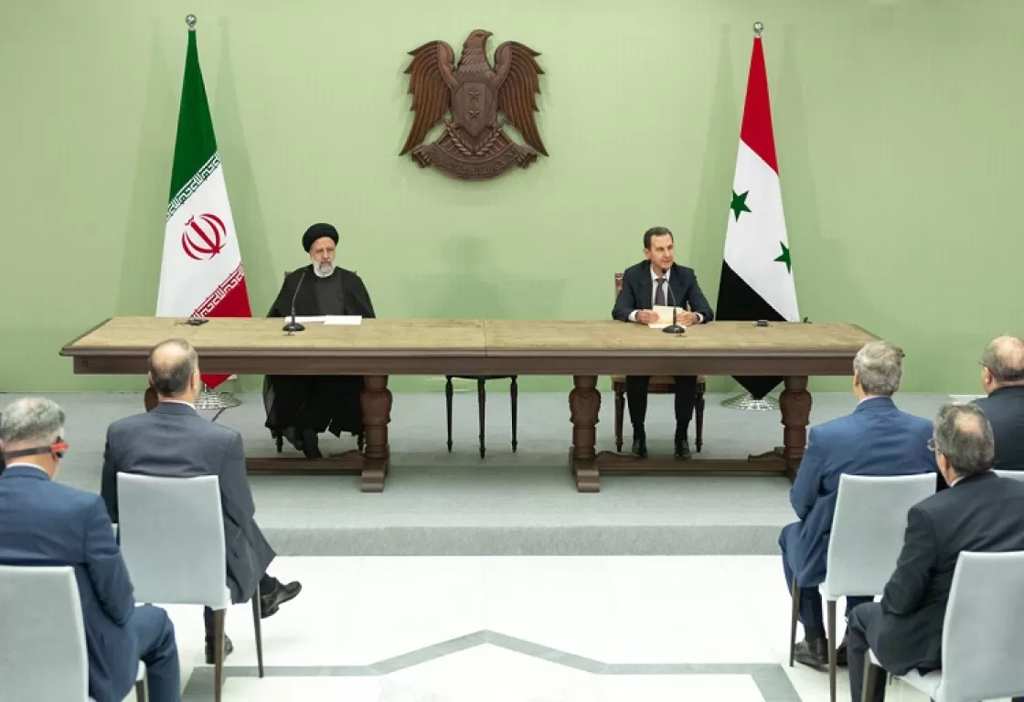 الأسد ورئيسي يتفقان على تعاون استراتيجي طويل الأمد... تفاصيل الأسد ورئيسي يتفقان على تعاون استراتيجي طويل الأمد... تفاصيل