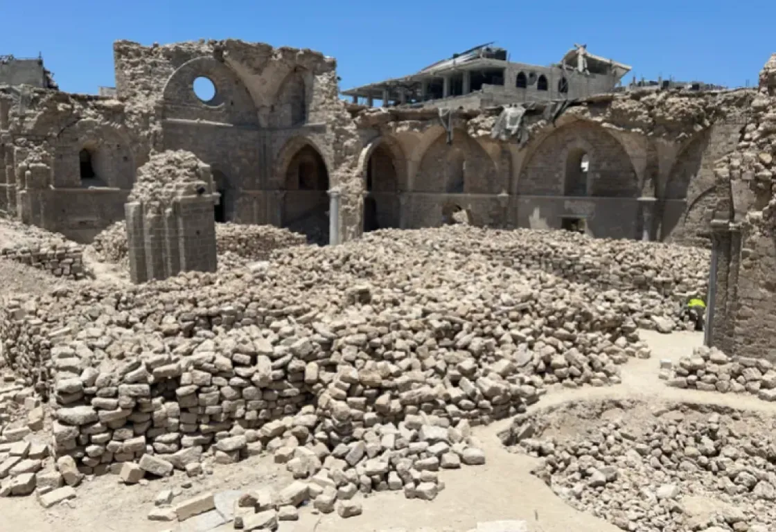 البحث عن أمل بين الأطلال.. جهود لإنقاذ ما تبقى من المباني التراثية في قطاع غزة البحث عن أمل بين الأطلال.. جهود لإنقاذ ما تبقى من المباني التراثية في قطاع غزة