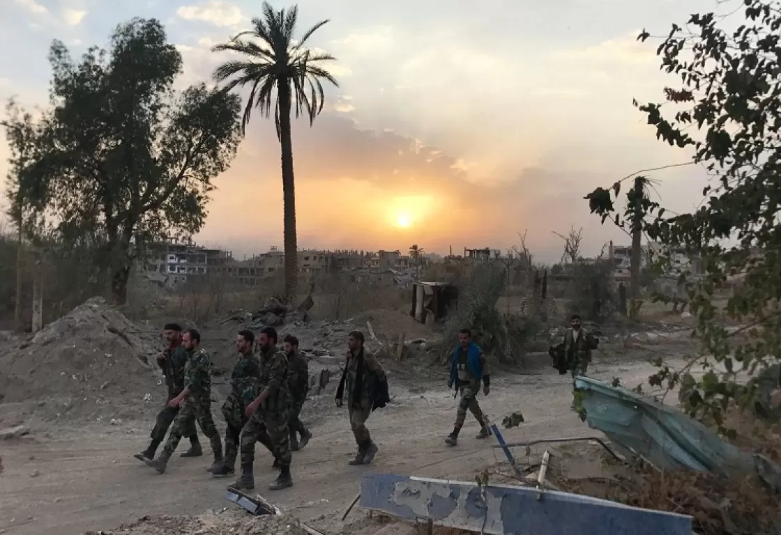 "داعش" يعود إلى واجهة سوريا.. وبيئة متوترة تتيح له التمدد مجددًا "داعش" يعود إلى واجهة سوريا.. وبيئة متوترة تتيح له التمدد مجددًا