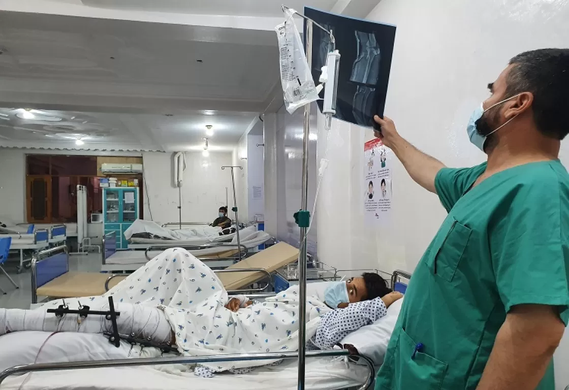 المستشفى الميداني الإماراتي يقدم خدماته للأفغانيين المستشفى الميداني الإماراتي يقدم خدماته للأفغانيين