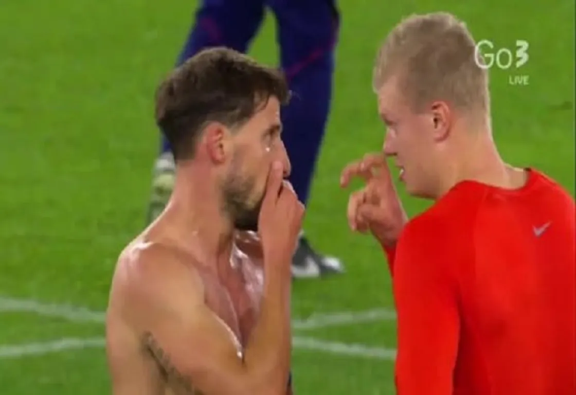 فيديو هالاند ودياز يثير قلق جماهير مانشستر سيتي 