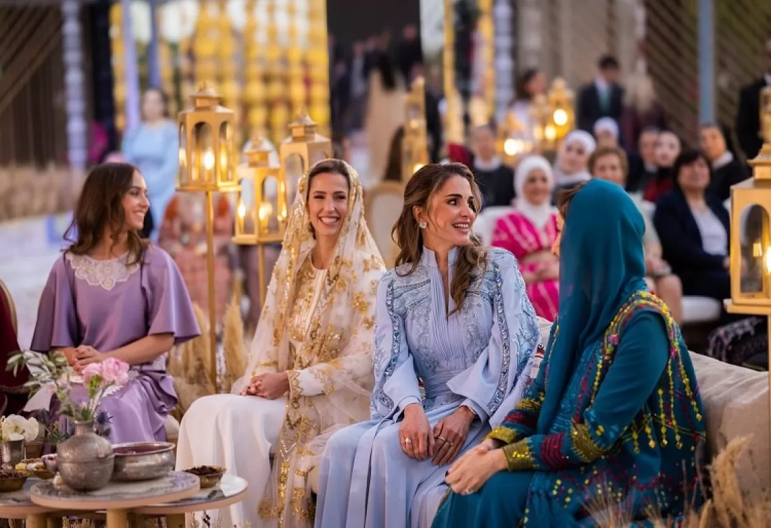 رسالة شكر من الملكة رانيا للفنانين بمناسبة زفاف الأمير الحسين... هذا ما قالته