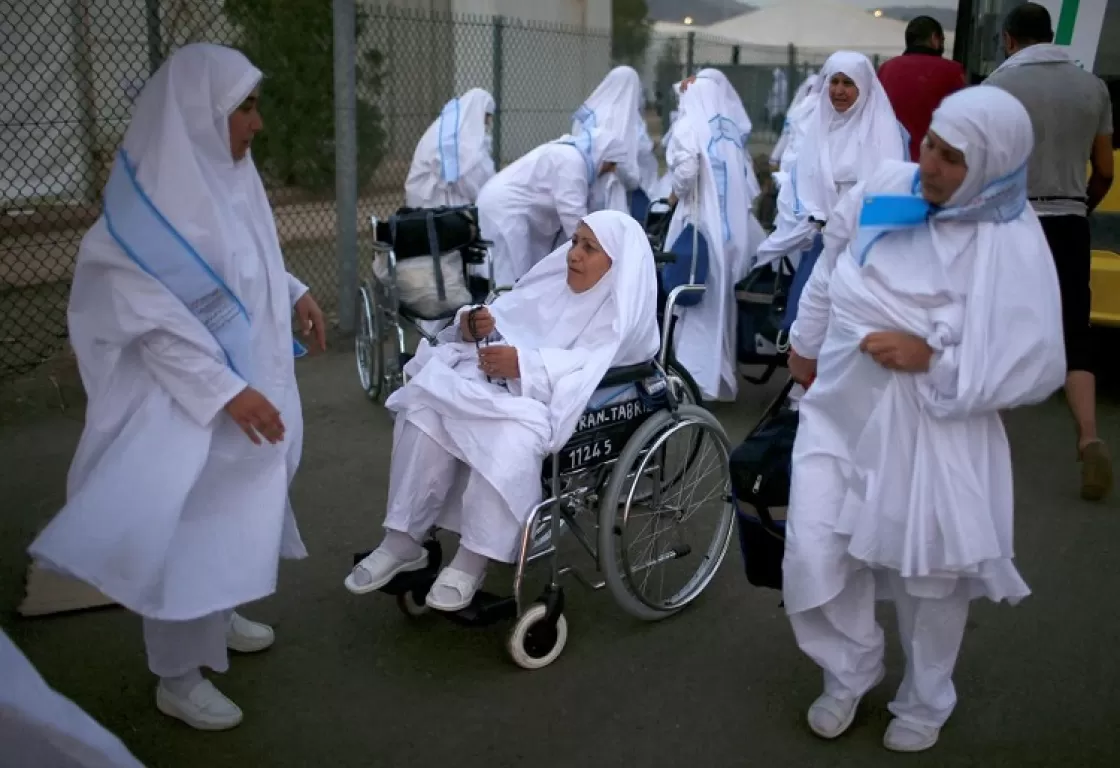 بعد (8) أعوام من التوقف... الإيرانيون يؤدون العمرة في مكة لأول مرة بعد (8) أعوام من التوقف... الإيرانيون يؤدون العمرة في مكة لأول مرة