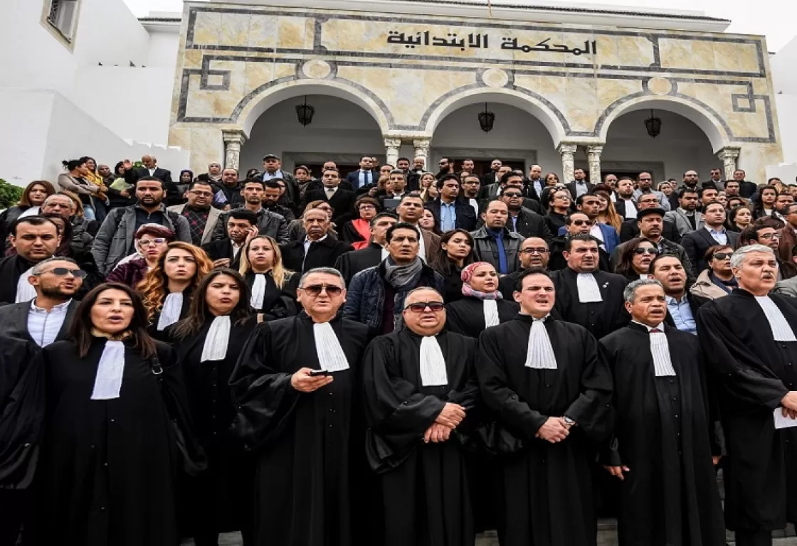 محامو تونس يوجهون ضربة قاتلة للإخوان... ماذا حدث؟ محامو تونس يوجهون ضربة قاتلة للإخوان... ماذا حدث؟