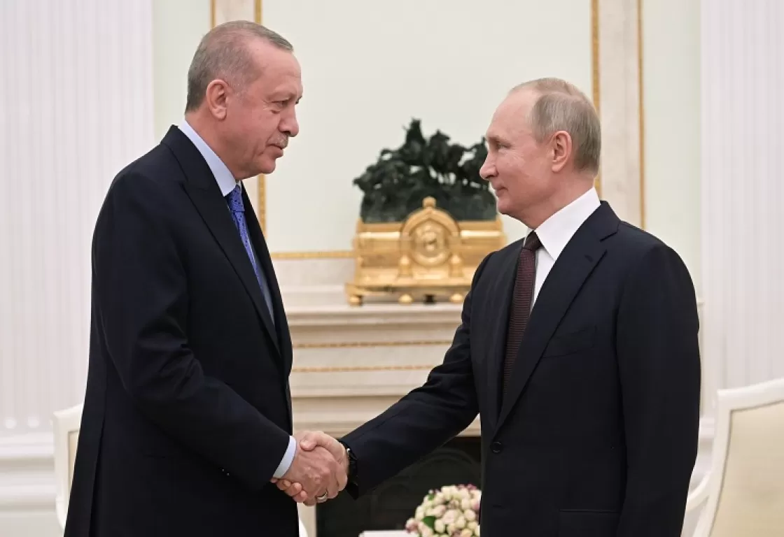 أردوغان يطلب من بوتين &quot;تطهير&quot; شمال سوريا من القوات الكردية... تفاصيل