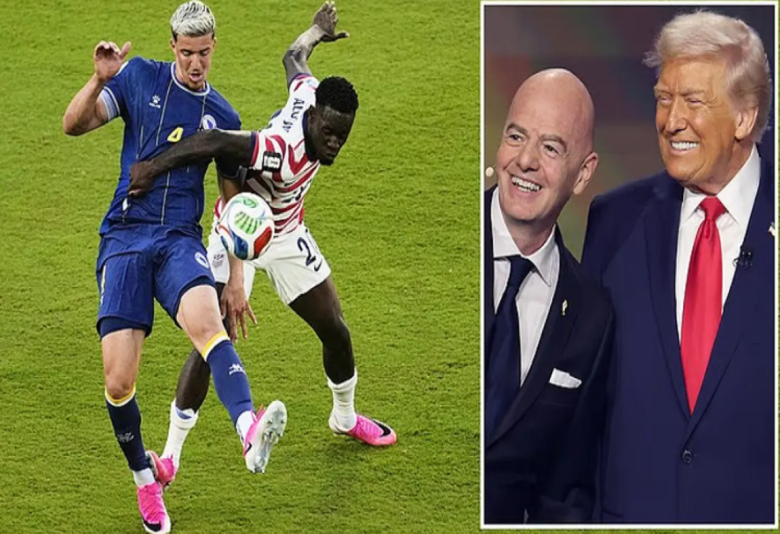 فيفا يعلق عقوبة الإيقاف على لاعب منتخب أمريكا بعد تدخل ترامب
