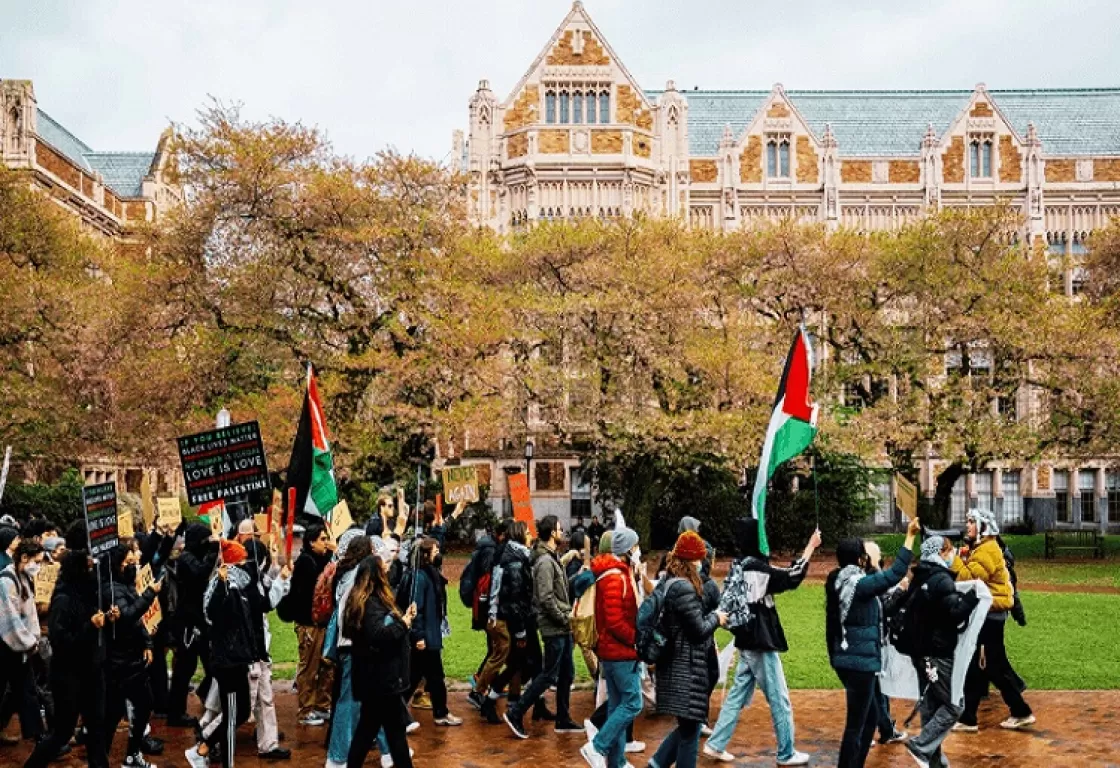 ترامب يتوعد “أنصار حماس” في الجامعات: سنعثر عليكم ونطردكم ترامب يتوعد “أنصار حماس” في الجامعات: سنعثر عليكم ونطردكم