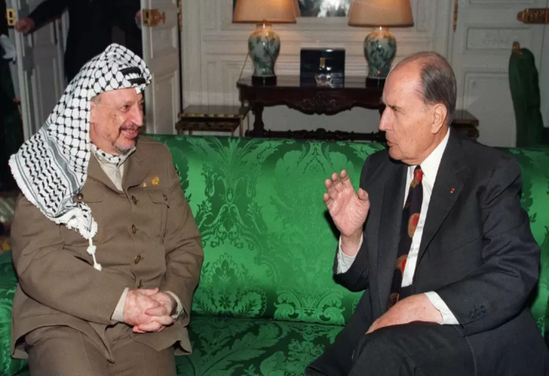 الرئيس الفرنسي الأسبق ميتران: التزامٌ من أجل فلسطين الرئيس الفرنسي الأسبق ميتران: التزامٌ من أجل فلسطين