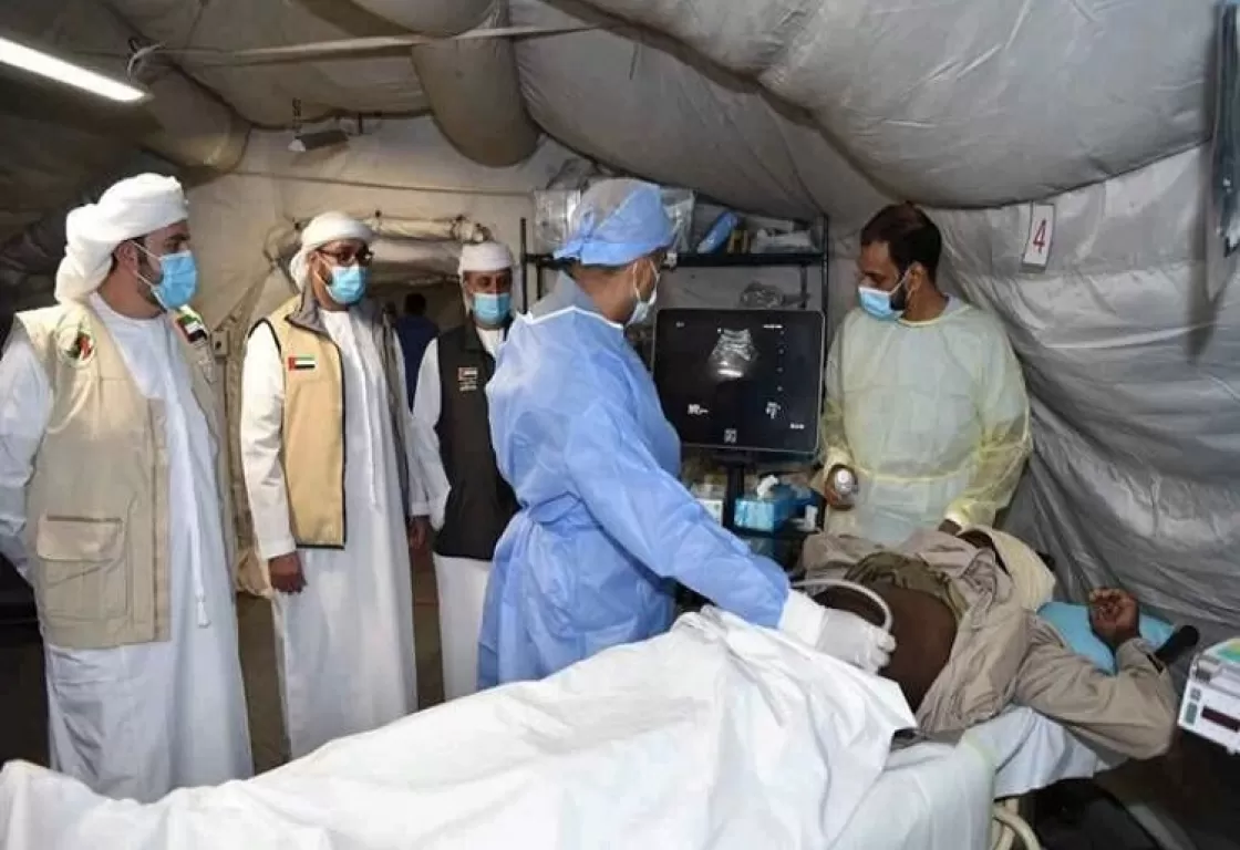 قبيل موسم الأمطار... المستشفى الإماراتي للاجئين السودانيين بتشاد ينقذ الموقف قبيل موسم الأمطار... المستشفى الإماراتي للاجئين السودانيين بتشاد ينقذ الموقف