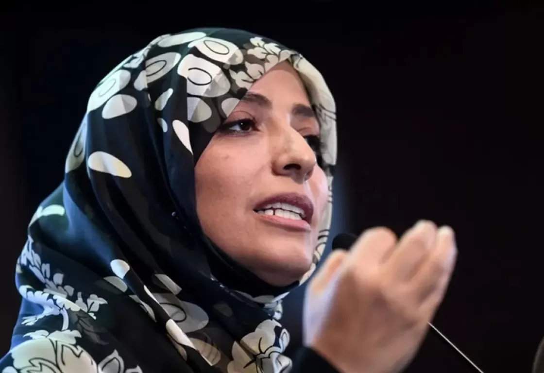 الإخوانية توكل كرمان تسخر من السوريين المطالبين بتشكيل حكومة شاملة الإخوانية توكل كرمان تسخر من السوريين المطالبين بتشكيل حكومة شاملة