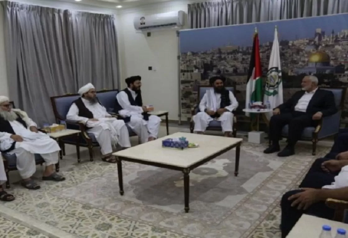 بعد الحديث عن التطبيع.. اجتماع بين طالبان وحماس في تركيا.. ما هدفه؟ بعد الحديث عن التطبيع.. اجتماع بين طالبان وحماس في تركيا.. ما هدفه؟