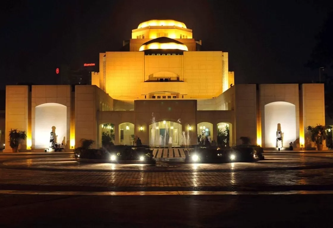دار الأوبرا المصرية تتوهج في الليلة المصرية السعودية دار الأوبرا المصرية تتوهج في الليلة المصرية السعودية