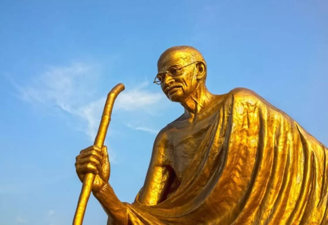 كتاب جديد عن غاندي يحتفي بـ "السنوات التي غيّرت العالم" كتاب جديد عن غاندي يحتفي بـ "السنوات التي غيّرت العالم"