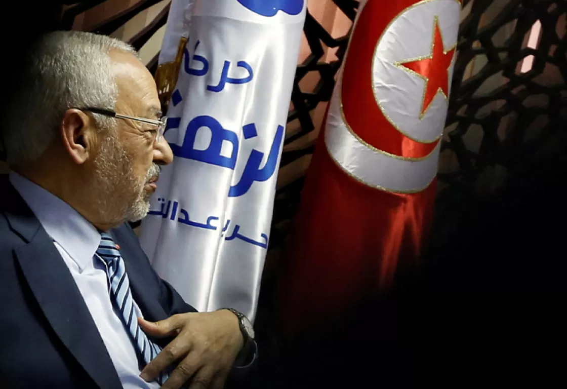 القضاء التونسي يقضي بسجن الغنوشي مدة عام جديد بتهمة تمجيد الإرهاب القضاء التونسي يقضي بسجن الغنوشي مدة عام جديد بتهمة تمجيد الإرهاب