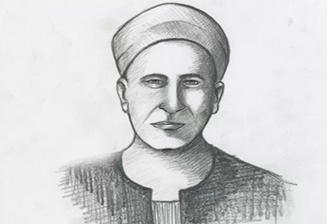 الشيخ علي محمود إذ يجمع في أوتار صوته كل آلات الطرب الشيخ علي محمود إذ يجمع في أوتار صوته كل آلات الطرب
