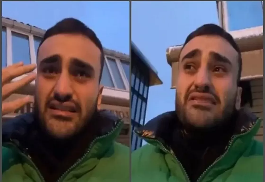 بعد زلزال تركيا..الشيف بوراك ينهار من البكاء ويطلب المساعدة (فيديو)