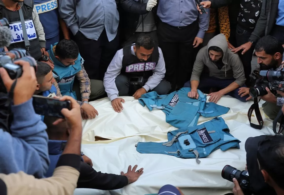 منظمة (مراسلون بلا حدود) تتهم إسرائيل بتحويل غزة إلى مقبرة للصحفيين... تفاصيل