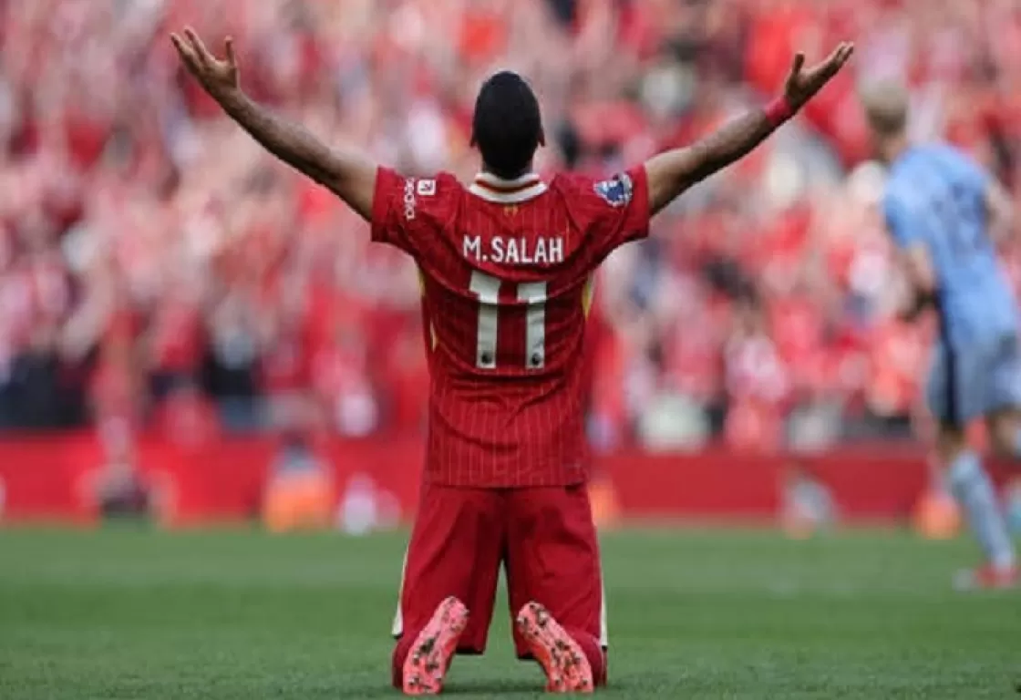 صلاح يفوز بجائزة أفضل لاعب بأكبر نسبة من الأصوات في تاريخ الدوري الإنجليزي صلاح يفوز بجائزة أفضل لاعب بأكبر نسبة من الأصوات في تاريخ الدوري الإنجليزي