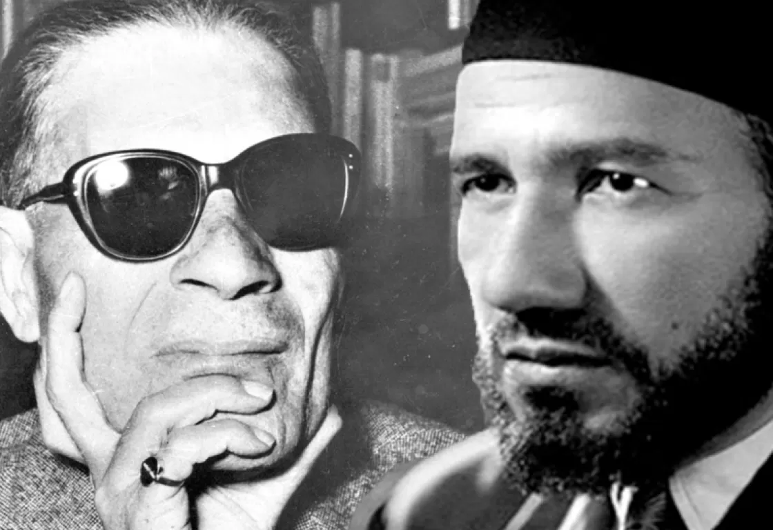 اللقاء المزعوم بين طه حسين وحسن البنا اللقاء المزعوم بين طه حسين وحسن البنا
