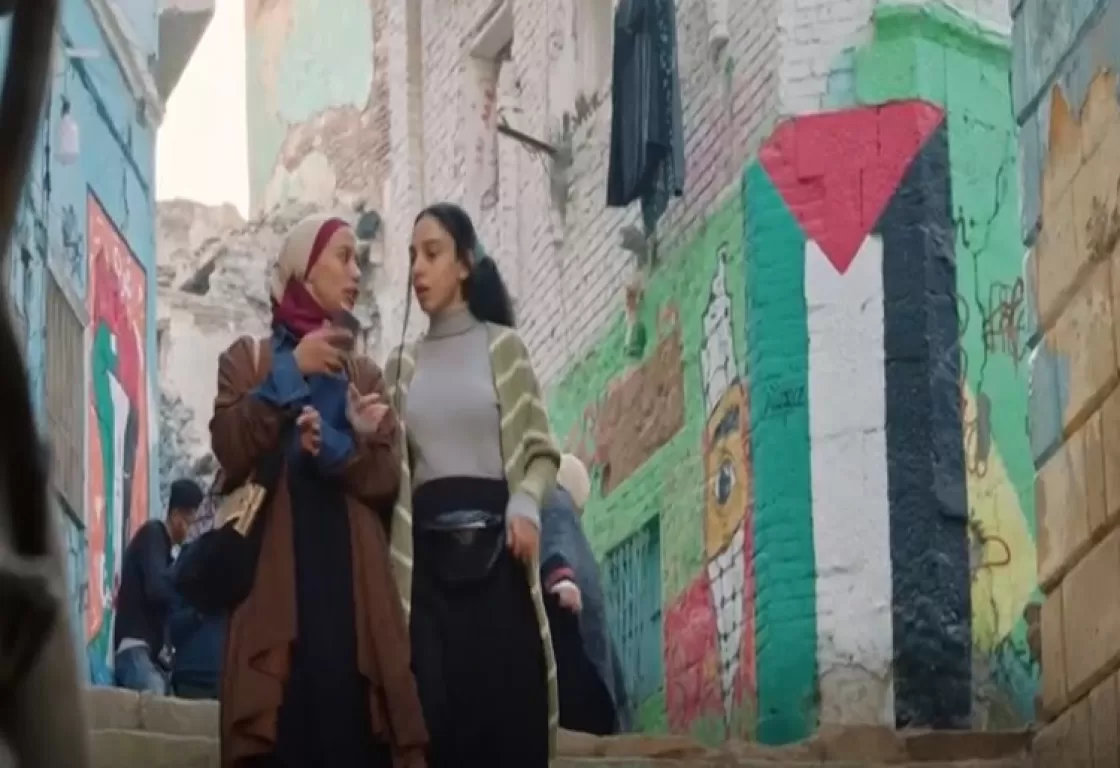 ظهور خاص لأعلام فلسطين داخل أحداث مسلسلات رمضان ..والجمهور : غزة رمز العزة 