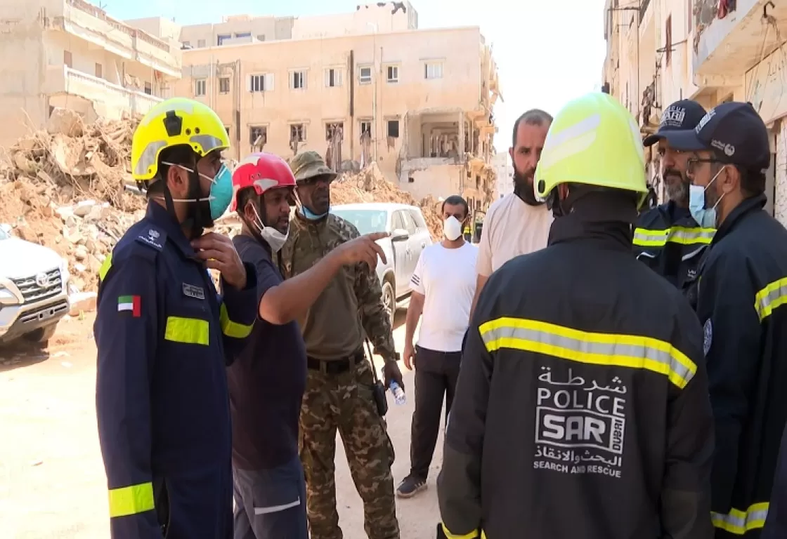  فريق البحث والإنقاذ الإماراتي يترك بصمة لا تُنسى في المغرب