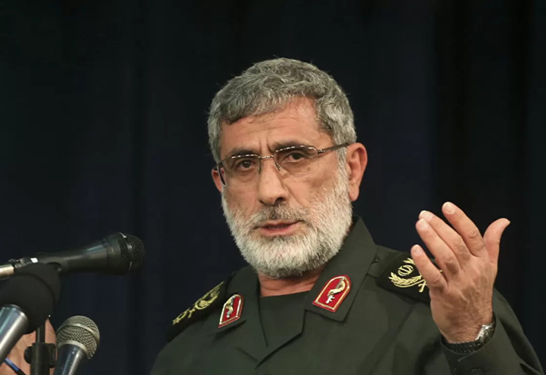 إيران لا تريد الحرب... ماذا وراء زيارة إسماعيل قاآني للعراق؟ إيران لا تريد الحرب... ماذا وراء زيارة إسماعيل قاآني للعراق؟