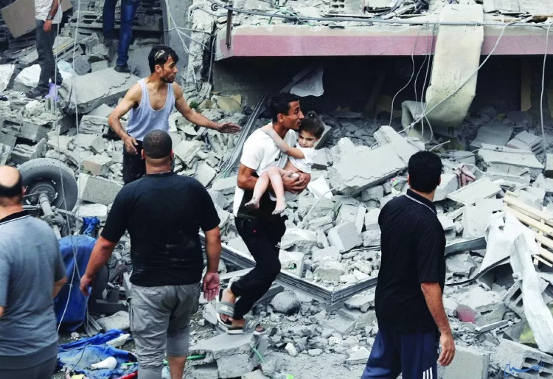 اللا أمن الإنساني في غزة