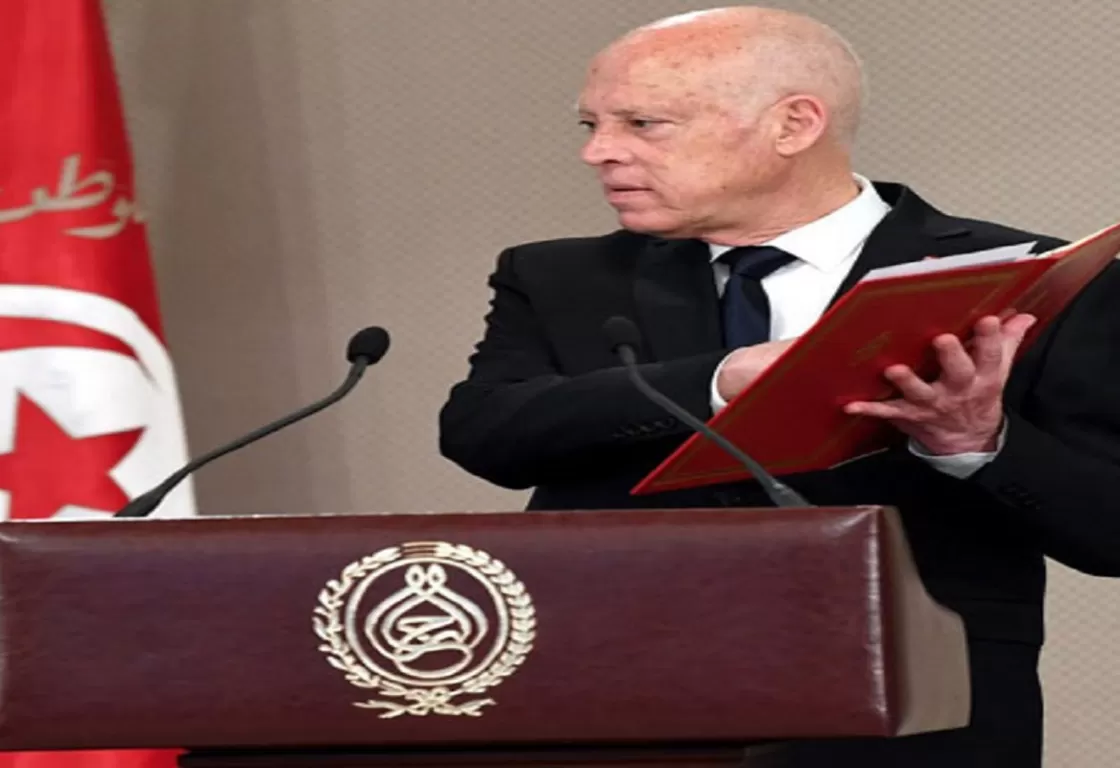 تونس... سعيد يتحدى النقد الدولي ويطلق سهامه على الغرب تونس... سعيد يتحدى النقد الدولي ويطلق سهامه على الغرب