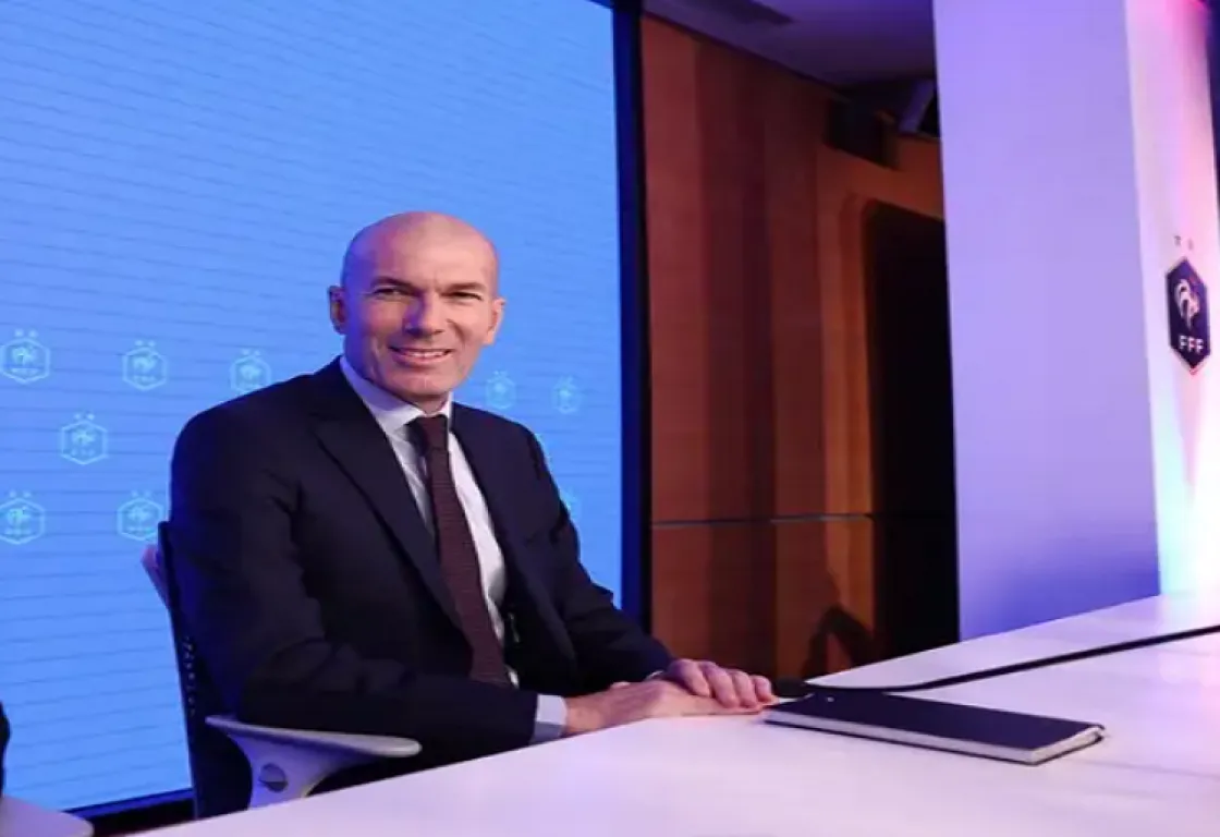 زيدان يحقق حلمه ويتولى تدريب منتخب فرنسا حتى مونديال 2030