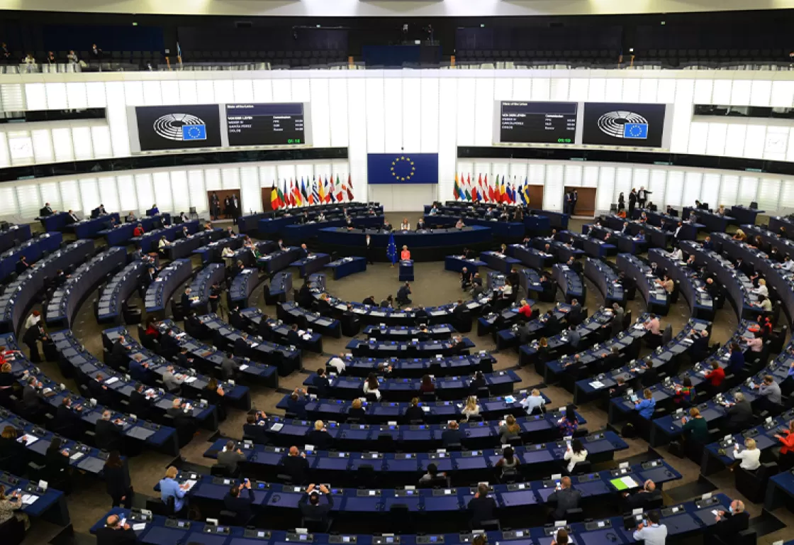 على أكتاف غزة... هل ينجح الإخوان في دخول البرلمان الأوروبي؟ على أكتاف غزة... هل ينجح الإخوان في دخول البرلمان الأوروبي؟