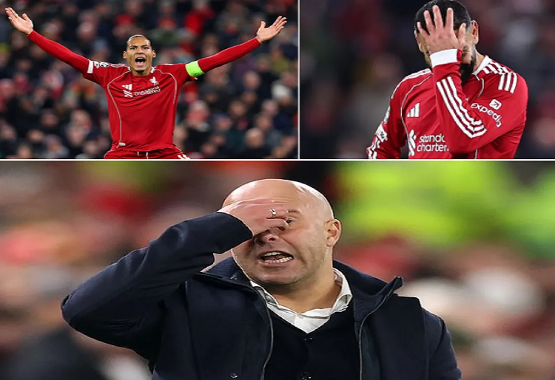 بعد سلسلة الهزائم الكارثية .. أسبوع حاسم في مسيرة آرني سلوت مع ليفربول بعد سلسلة الهزائم الكارثية .. أسبوع حاسم في مسيرة آرني سلوت مع ليفربول