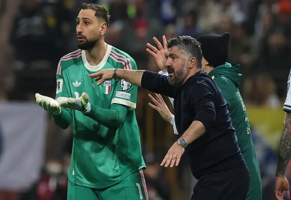 دوناروما يخرج عن صمته بعد فشل إيطاليا في التأهل لكأس العالم للمرة الثالثة تواليًا دوناروما يخرج عن صمته بعد فشل إيطاليا في التأهل لكأس العالم للمرة الثالثة تواليًا