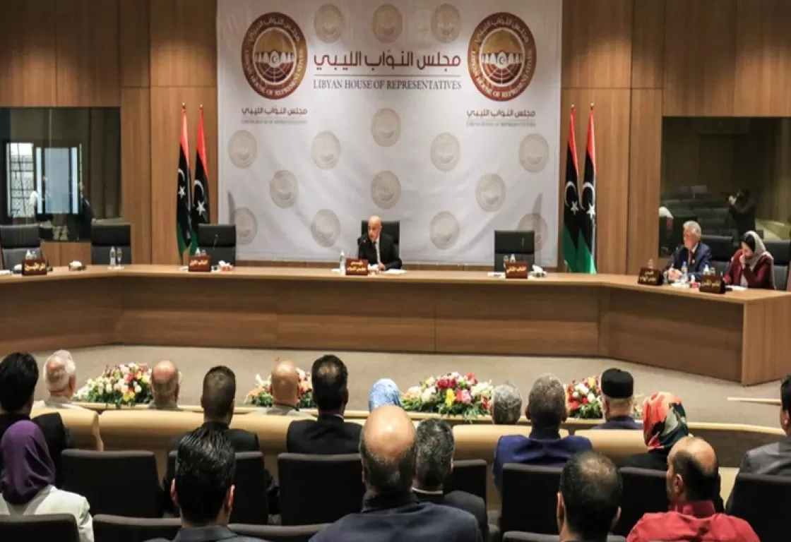 البرلمان الليبي يصوت الخميس على اختيار رئيس حكومة جديد مكان الدبيبة.. ما التفاصيل؟ البرلمان الليبي يصوت الخميس على اختيار رئيس حكومة جديد مكان الدبيبة.. ما التفاصيل؟
