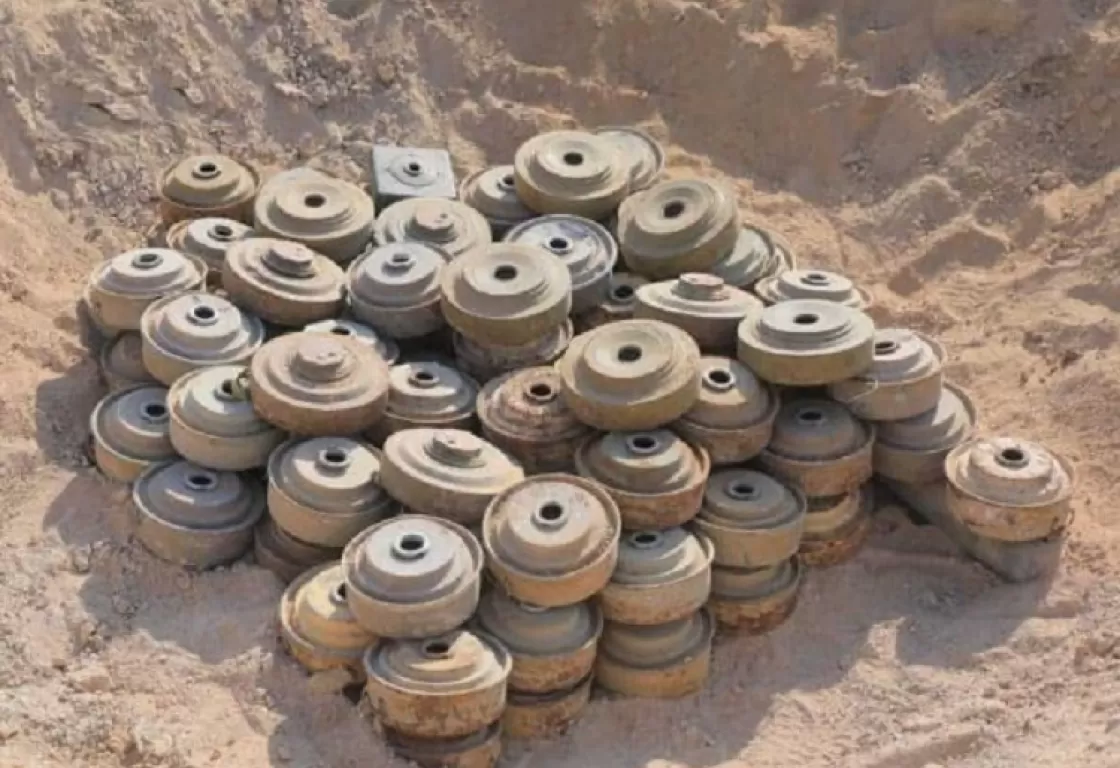 خلال يناير الماضي... مسام ينزع (4615) لغماً زرعتها ميليشيات الحوثي في اليمن خلال يناير الماضي... مسام ينزع (4615) لغماً زرعتها ميليشيات الحوثي في اليمن