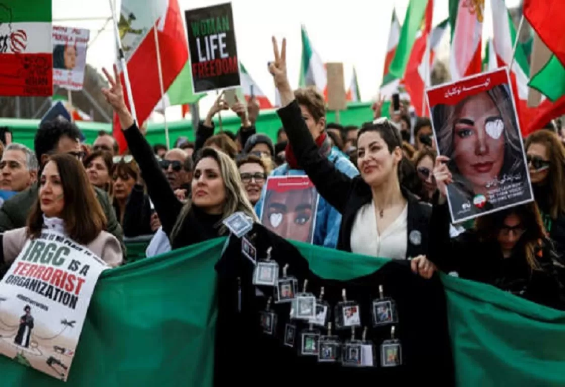 مظاهرة حاشد ضد الحرس الثوري في باريس.. ما يه مطالبها؟ مظاهرة حاشد ضد الحرس الثوري في باريس.. ما يه مطالبها؟