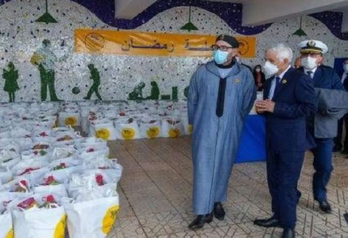 العاهل المغربي يطلق مشروعاً خيرياً يستهدف (5) ملايين شخص العاهل المغربي يطلق مشروعاً خيرياً يستهدف (5) ملايين شخص