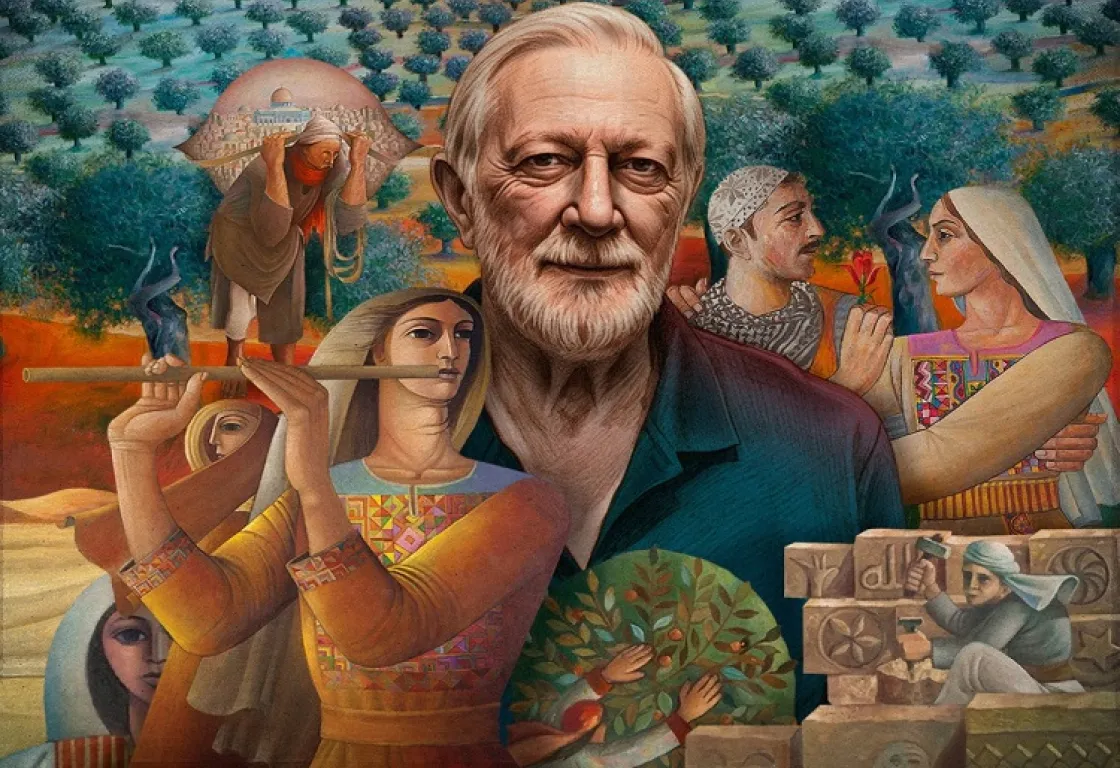 سليمان منصور العائد إلى فلسطينه التي جاء منها