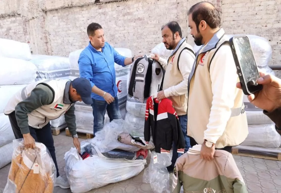 الإماراتيون يساهمون في تدفئة الفلسطينيين في غزة... حملة جديدة الإماراتيون يساهمون في تدفئة الفلسطينيين في غزة... حملة جديدة